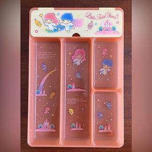 Vintage Sanrio 1991 “Little Twin Stars” Drawer Organizer From Japan!!!